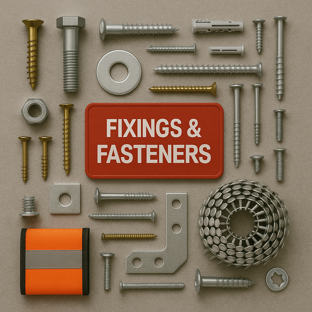 Fixings and fasteners